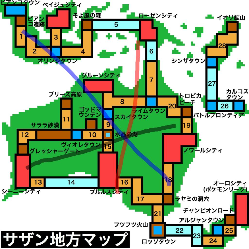 サザン地方の歴史 4 夢の跡地 ポケモンスーノ ルーノ制作所 Zawazawa